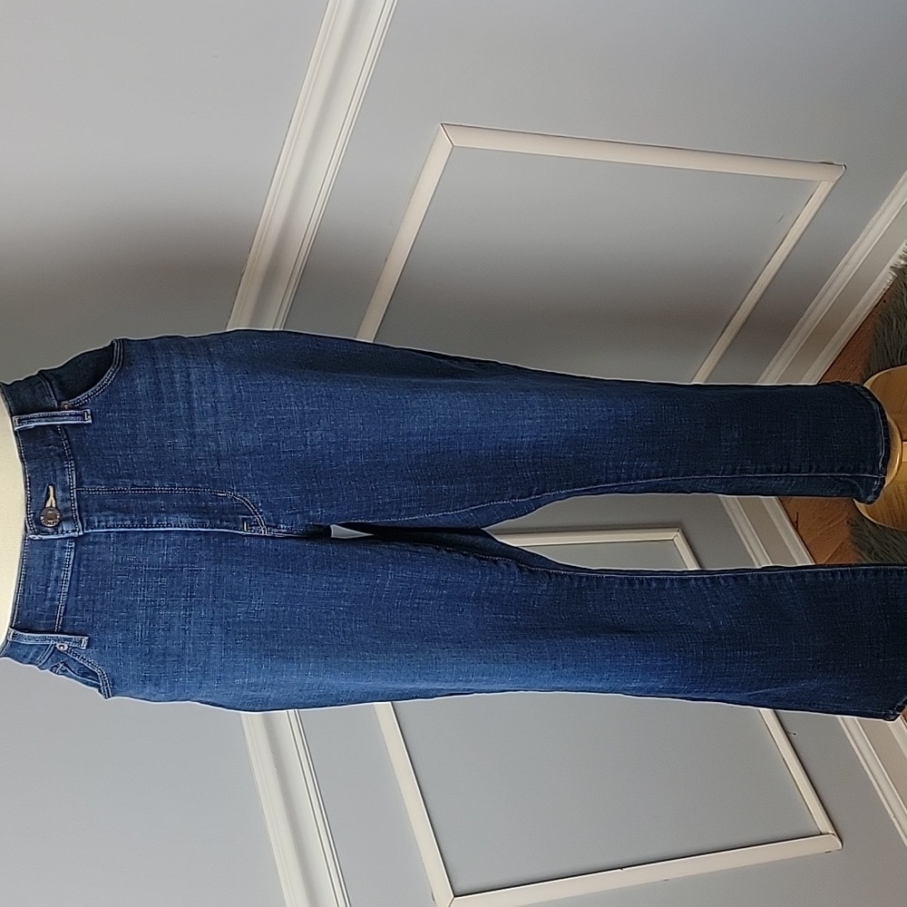 LEVI'S Classic Straight Dark Wash Stretch Business Casual Classic Denim Jeans 16